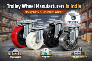 Trolley wheels for heavy-duty industries